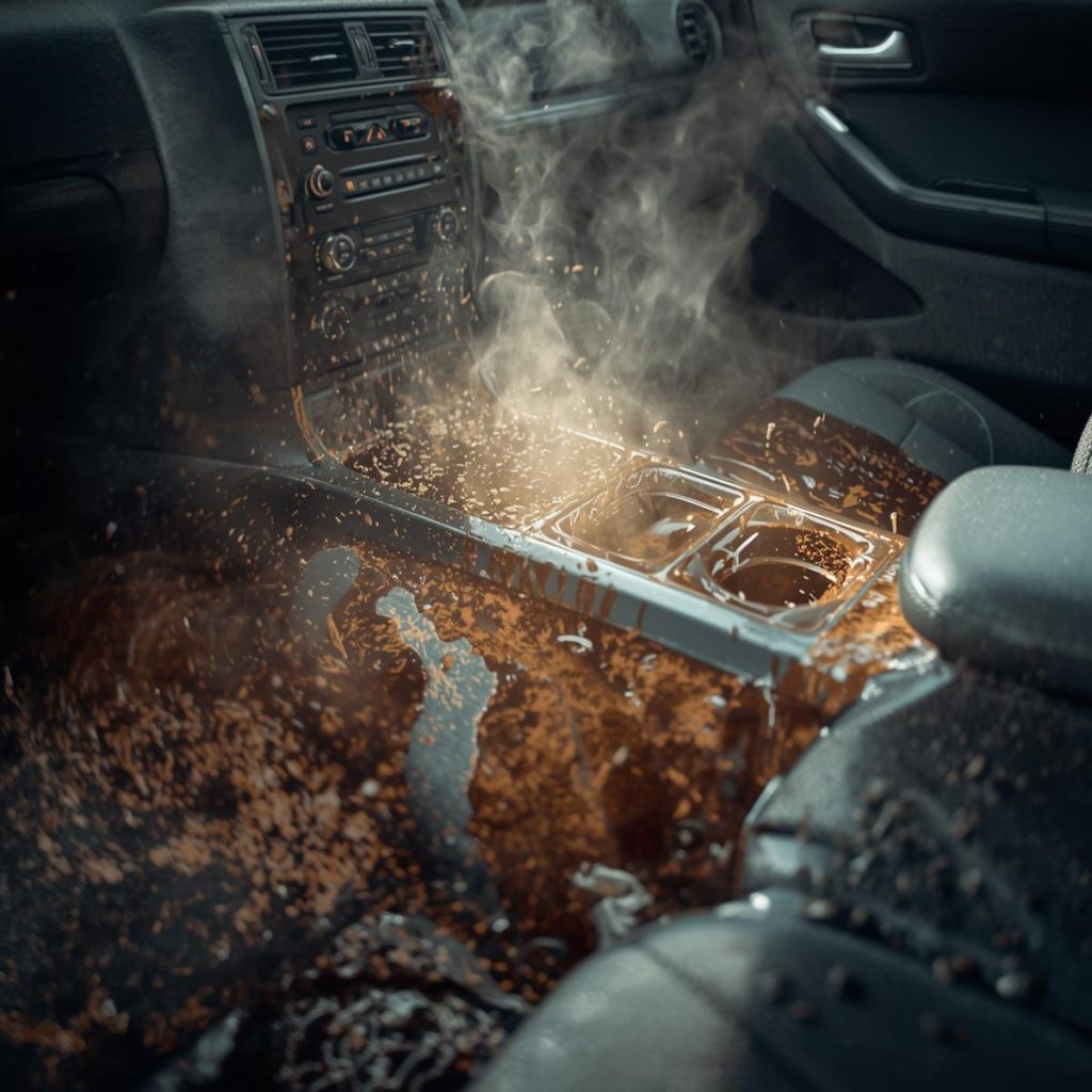 Starbucks coffee spill Florida