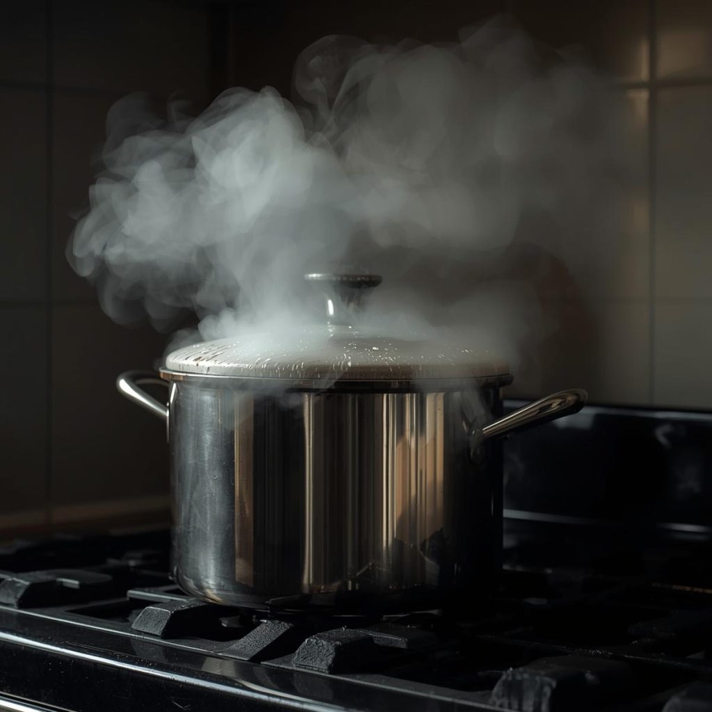 pressure cooker burn