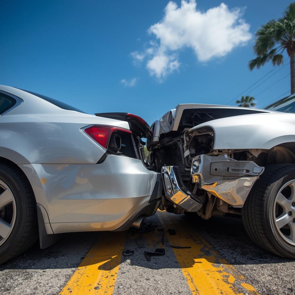 Florida rear-end accident fault
