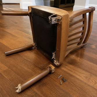 Can I Sue If the Leg on My Chair Broke Off and I Fell
