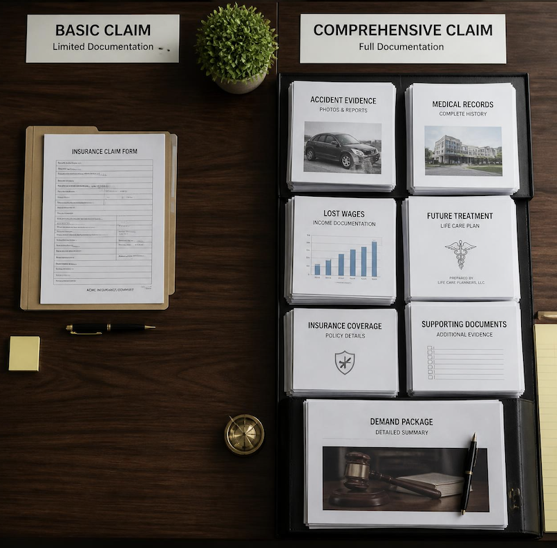 can a lawyer get more money for an accident claim